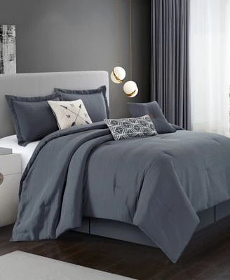 Closeout Stratford Park Arven Textured Comforter Sets