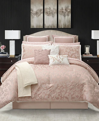 Stratford Park Johnella Paisley 14-Pc. Comforter Set, King