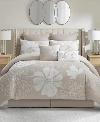 Stratford Park Viera Floral 8-Pc. Comforter Set