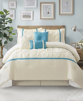 Stratford Park Elena Solid 7-Pc. Comforter Set