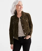 Style & Co Petites Corduroy Jacket, Created for Macy's