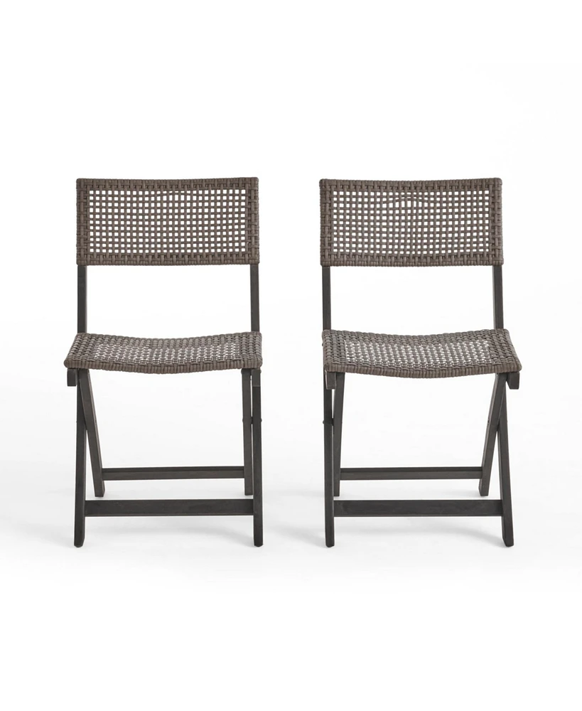 Foldable Wicker Bistro Chairs: Natural Elegance, Lasting Comfort