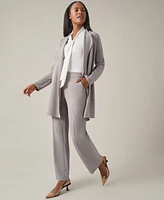 Kasper Women's Draped Open-Front Jacket