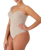 Maidenform Women's Firm Control Tummy-Shaping Multiway Thong Bodysuit DMS131