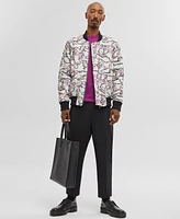 Mode of One Men's Reversible Bomber Jacket, Created for Macy's