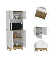 Fm Furniture Brussel Microwave Pantry Cabinet