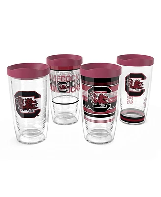 Tervis Tumbler South Carolina Gamecocks Four-Pack 16oz. Classic Tumbler Set