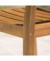 Acacia Wood Dining Chair: Durable, Comfortable, And Stylish