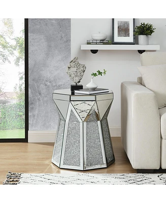 Simplie Fun Art Deco Mirror Coffee Table: Glamorous, Modern, & Luxurious