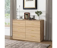 Classic 6-Drawer Dresser: Ample Storage, Modern Style