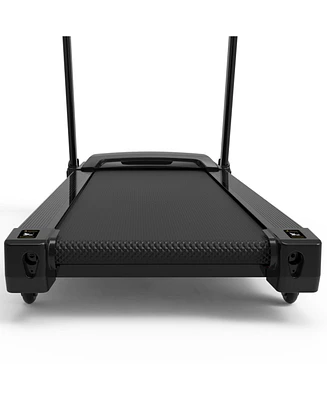 3.5HP Foldable Treadmill with Bluetooth, Shock Absorption, and App