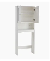 Streamdale Furniture Over-the-Toilet Bathroom Storage Cabinet with Adjustable Shelf