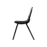 Emma+Oliver Jacobs Stackable Flex Comfort Classroom Chair With Ergonomic Back And Heavy-Duty, Powder-Coated Steel Frame