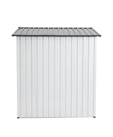 Streamdale Furniture 5x3FT Metal Storage Shed: Durable, Rainproof, Easy Assembly