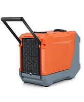 Slickblue 180 Pints/Day Commercial Dehumidifier with Pump and Drain Hose-Orange