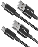 Anker A-to-Lightening cable (6ft, 2pack)