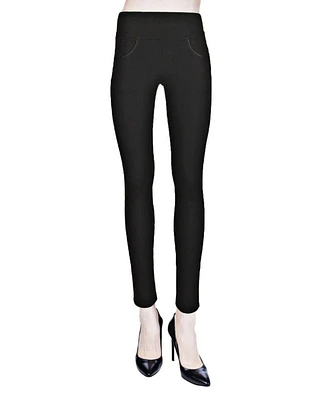 MeMoi Women's Shaping High-Waisted Leggings