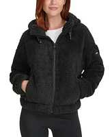 Calvin Klein Performance Women's Hooded Sherpa Jacket