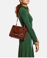 Brahmin Cami Melbourne Leather Satchel