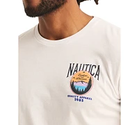 Nautica Men's Great Outdoors Short Sleeve Crewneck Graphic T-Shirt