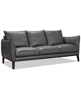 Kettner 88" Leather Sofa, Created for Macy's