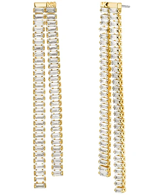 Michael Kors 14K Gold-Plated Brass Statement Linear Earrings