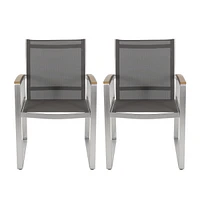 Mid-Century Modern Outdoor Dining Chair