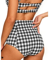 Adore Me Women's Vivien Swimwear High-Waist Bikini Bottom