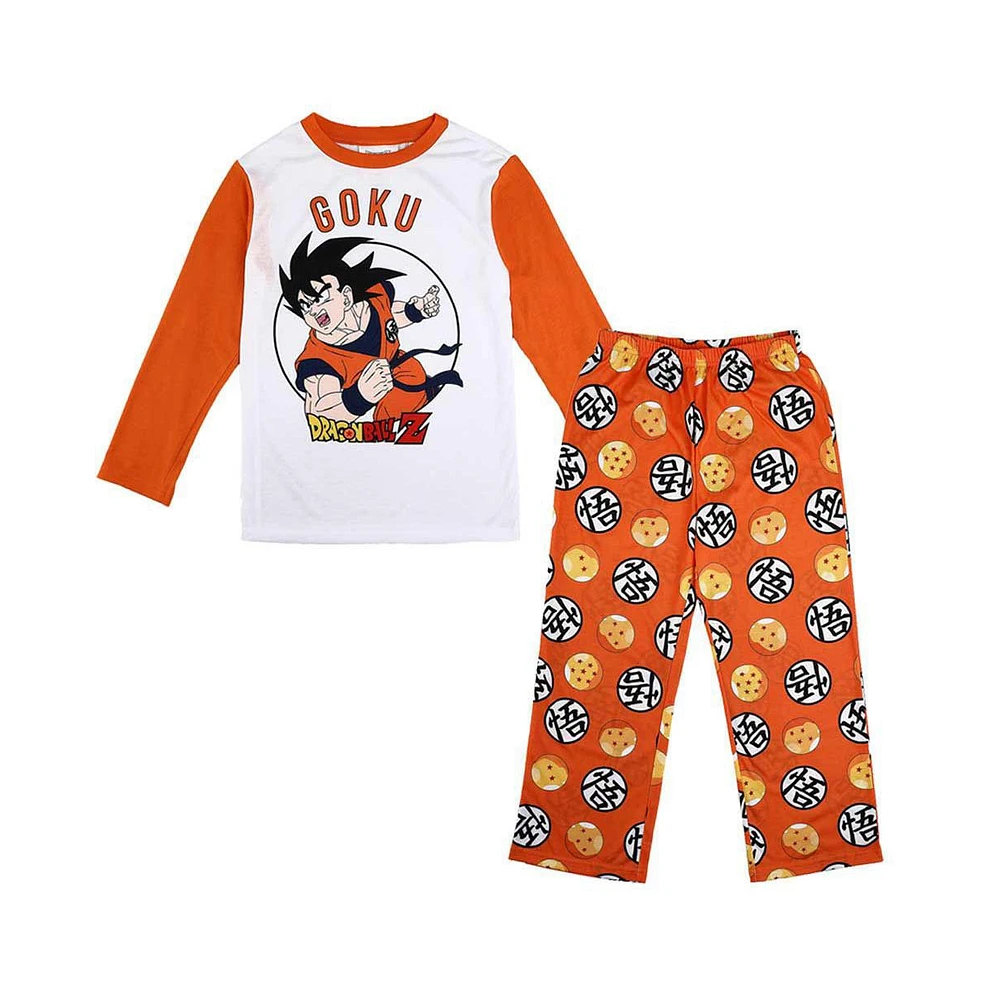 Dragon Ball Z Little Boys Dragonball Anime Cartoon Goku Character Youth Pajama Set