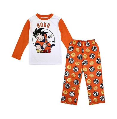 Dragon Ball Z Little Boys Dragonball Anime Cartoon Goku Character Youth Pajama Set