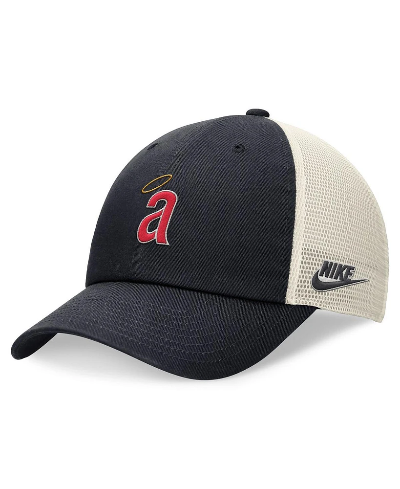 Nike Men's Navy California Angels Cooperstown Collection Rewind Club Trucker Adjustable Hat