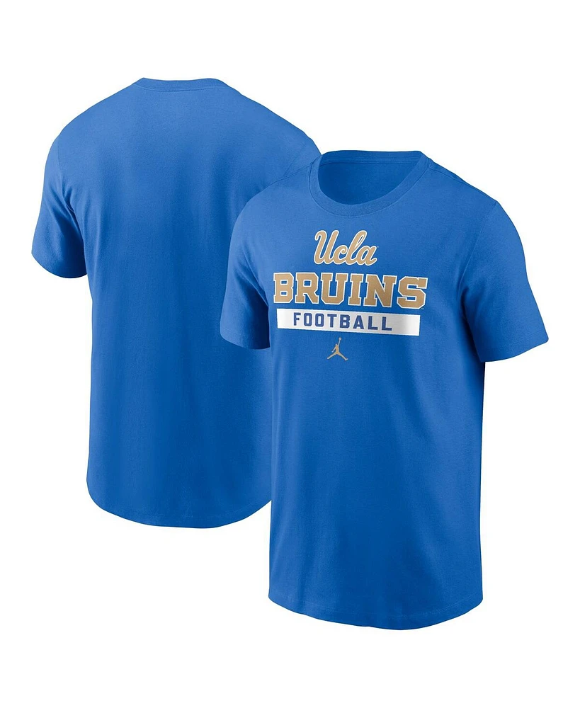 Jordan Men's Blue Ucla Bruins Football T-Shirt