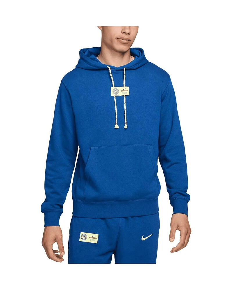 Nike Men's Blue Club America Pullover Hoodie