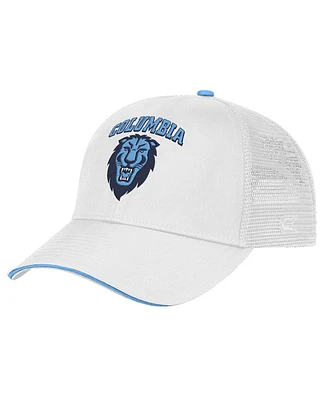 Colosseum Men's White Columbia University Wyatt Adjustable Hat