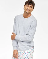 Holiday Lane Men's Star Mix It Cotton Matching Family Pajamas Set, Created for Macy's