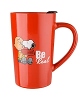 Peanuts 4 Pack 18OZ Travel Cup w/ Lid