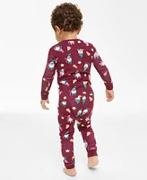 Holiday Lane Toddler Gnomes Cotton Snug Fit Matching Family Pajamas Set, Created for Macy's