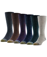 Men's 6-Pack Casual Harrington Socks