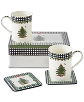 Spode Christmas Tree 2024 Annual 5 Piece Mug & Tin Set