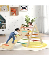 Slickblue 3-in-1 Triangular Climbing Toys for Toddlers