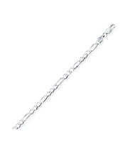 Simona Sterling Silver 3.3mm Figaro Chain