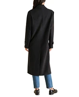 Steve Madden Women's Prince Double-Breasted Trench Coat