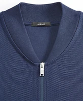 Alfani Men's Pique Knit Bomber Jacket, Created for Macy's