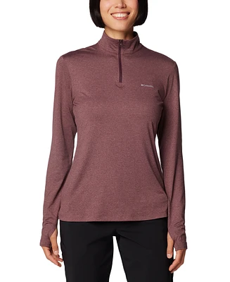 Columbia Women's Sloan Ridge Quarter-Zip Performance Top