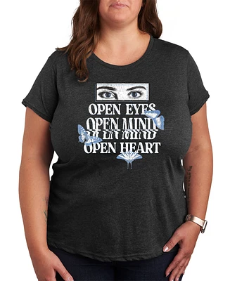 Hybrid Apparel Open Eyes Tee Plus Graphic