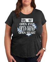 Hybrid Apparel Open Eyes Tee Plus Graphic