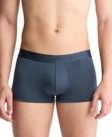 Calvin Klein Men's 3-Pk Black Microfiber Low Rise Trunk Underwear