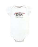 Hudson Baby Baby Girls Cotton Bodysuits