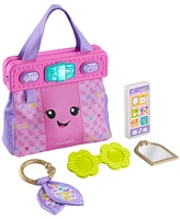 Fisher-Price Laugh Learn Going Places Learning Purse Baby Toddler Toy Bag Accessories - Multi