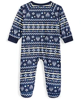 Holiday Lane Infant Hanukkah Cotton Matching Family Pajamas Onesie, Created for Macy's